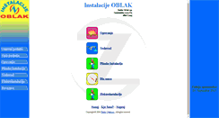 Desktop Screenshot of instalacije-oblak.com